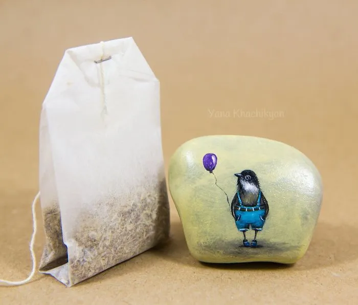 I Create Miniature Paintings Of Tiny Worlds