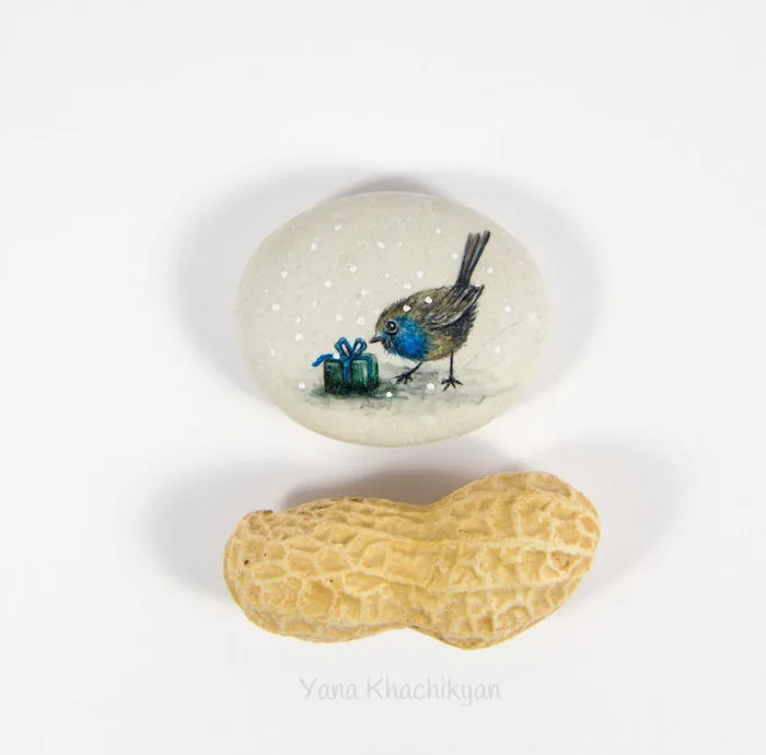 I Create Miniature Paintings Of Tiny Worlds
