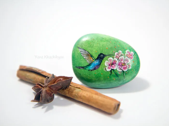 I Create Miniature Paintings Of Tiny Worlds