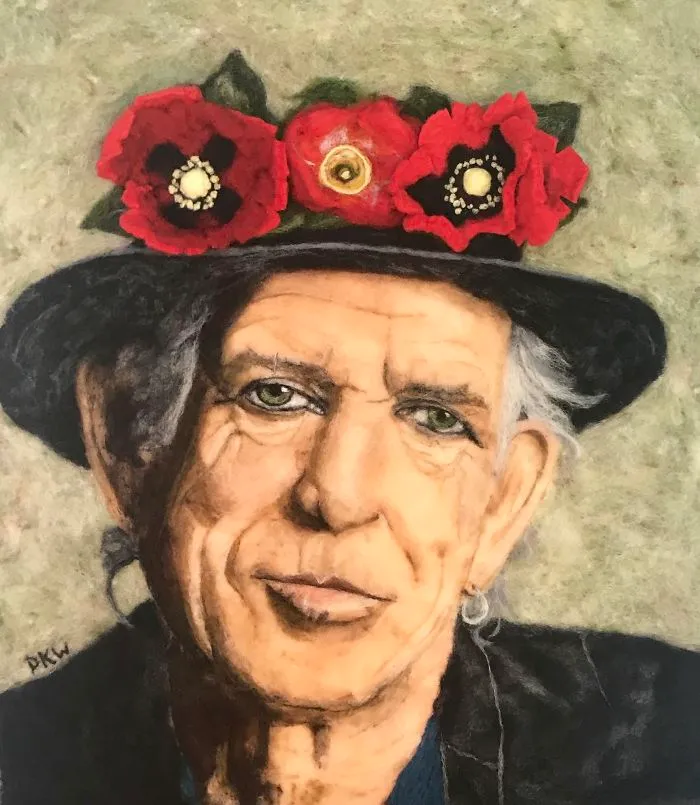 I Paint With Wool Using A Needle. Weird, I Know.