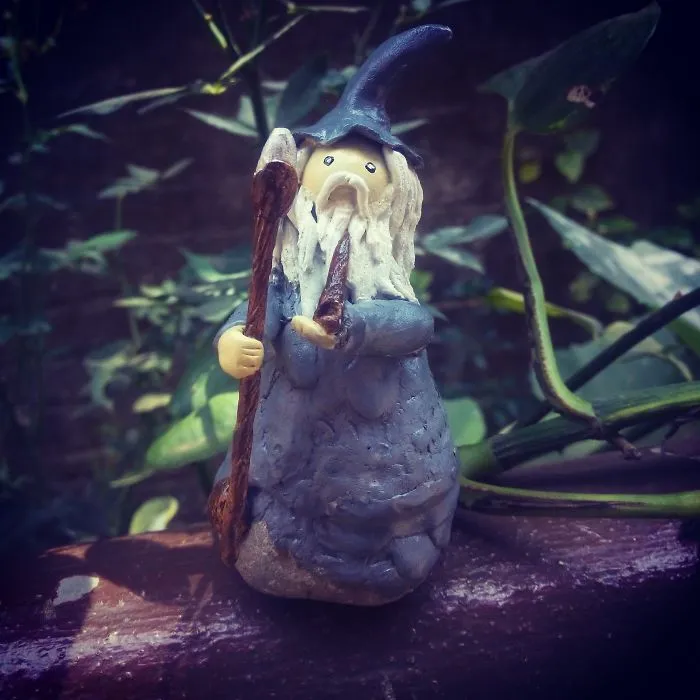I Create Art Pieces Or Paperweight Using Stone And Air Dry Clay