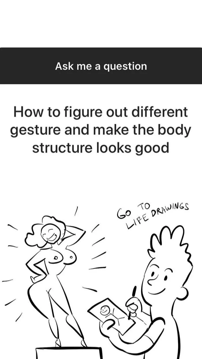 I Reply With Drawings To The New Instagram Questions Feature.