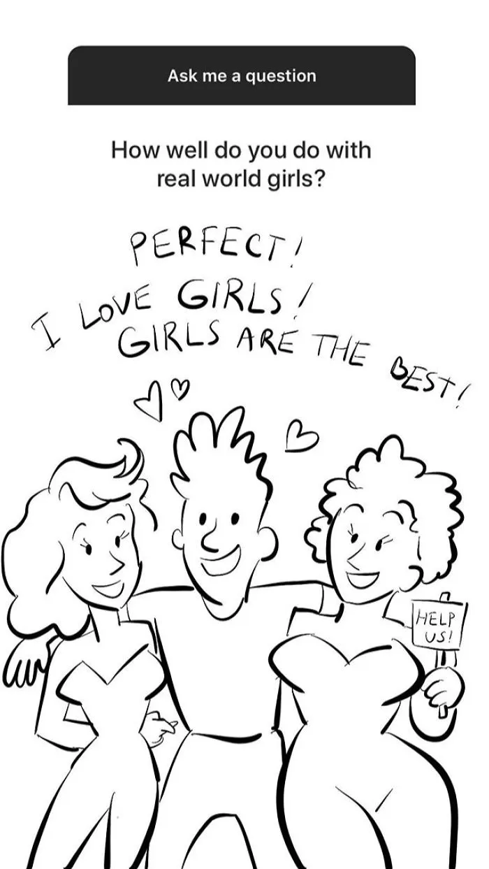 I Replied To The Questions Asked On My Instagram With Drawings, And People Loved Them