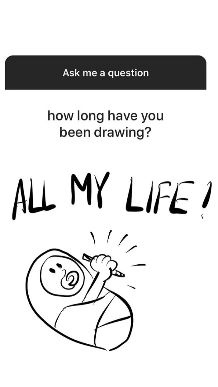 I Replied To The Questions Asked On My Instagram With Drawings, And People Loved Them