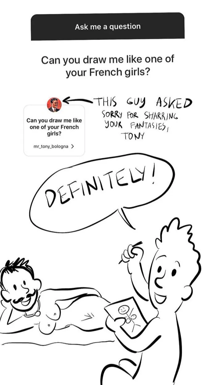 I Replied To The Questions Asked On My Instagram With Drawings, And People Loved Them