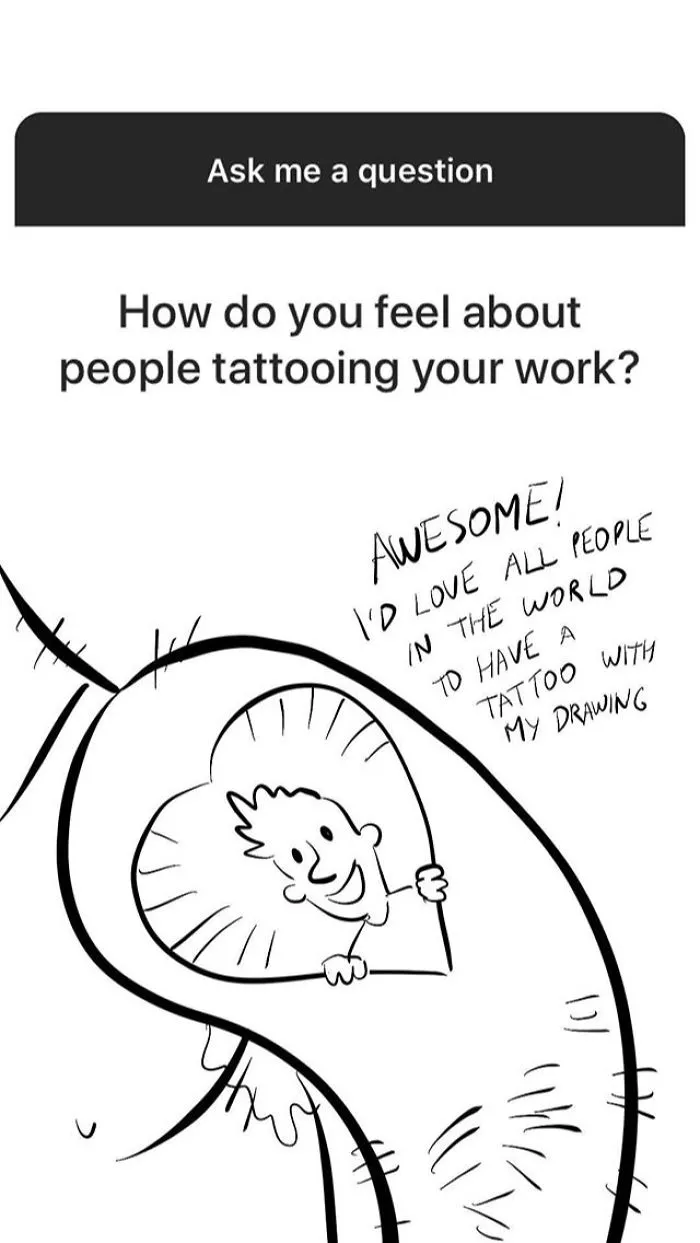 I Replied To The Questions Asked On My Instagram With Drawings, And People Loved Them