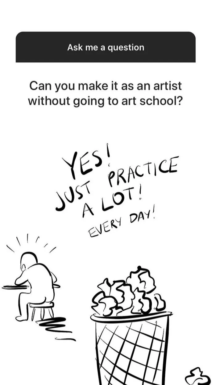 I Replied To The Questions Asked On My Instagram With Drawings, And People Loved Them