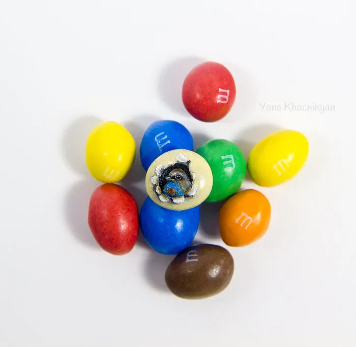 I Create Miniature Paintings Of Tiny Worlds