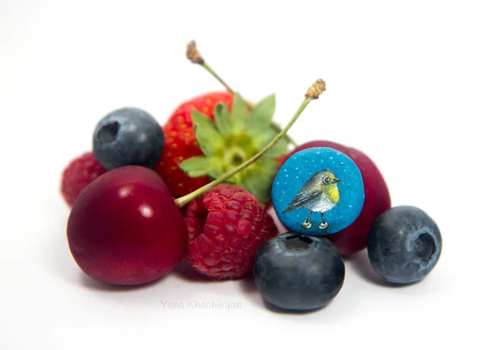I Create Miniature Paintings Of Tiny Worlds