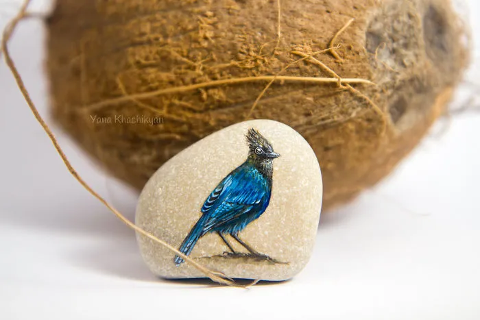 I Create Miniature Paintings Of Tiny Worlds