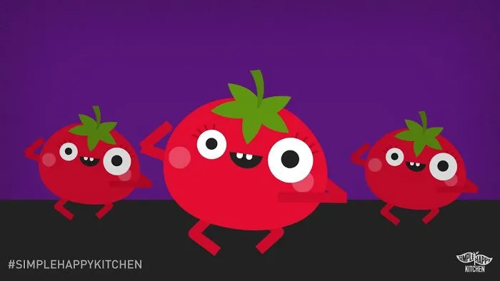 I Made An Animated Dance Video For Ciara's #levelupchallenge Featuring A Dancing Tomato!