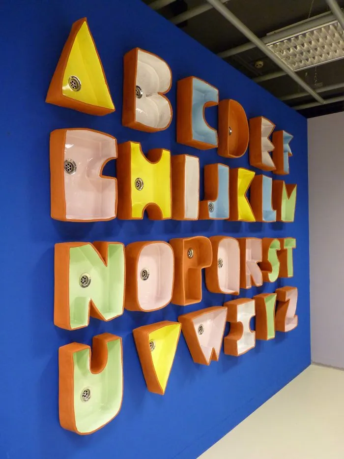 Laurent Lassource Art - Tabl'eau (Alphabet)