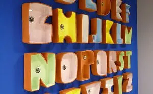 Laurent Lassource Art - Tabl'eau (Alphabet)