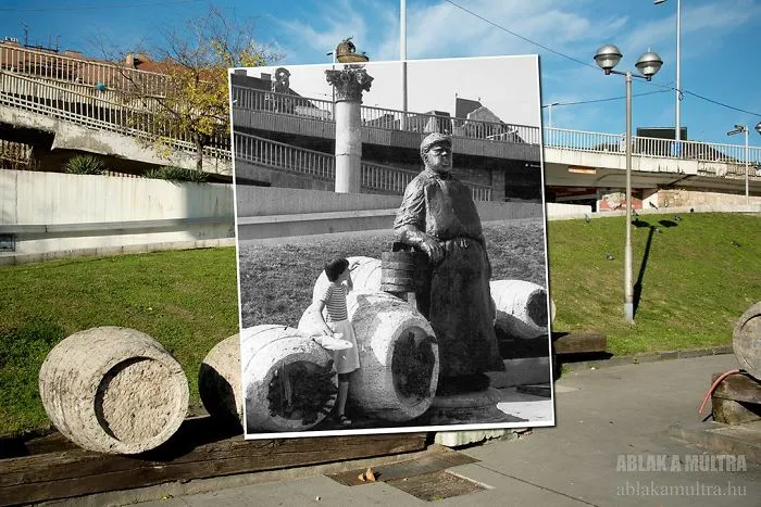 Photographer Lets Us Travel Back In Time By Combining 20th Century Pictures With Modern Day Surroundings