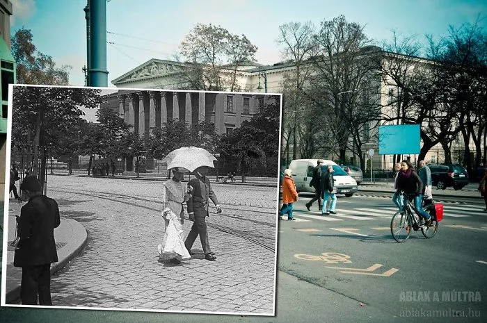 Photographer Lets Us Travel Back In Time By Combining 20th Century Pictures With Modern Day Surroundings
