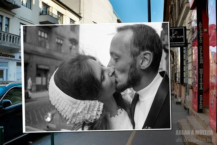 Photographer Lets Us Travel Back In Time By Combining 20th Century Pictures With Modern Day Surroundings