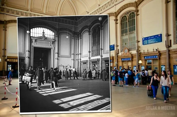 Photographer Lets Us Travel Back In Time By Combining 20th Century Pictures With Modern Day Surroundings