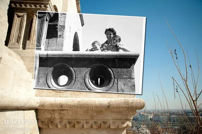 Photographer Lets Us Travel Back In Time By Combining 20th Century Pictures With Modern Day Surroundings
