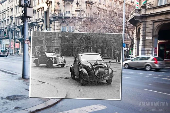 Photographer Lets Us Travel Back In Time By Combining 20th Century Pictures With Modern Day Surroundings