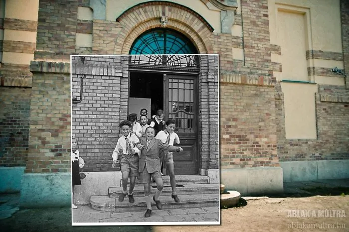 Photographer Lets Us Travel Back In Time By Combining 20th Century Pictures With Modern Day Surroundings