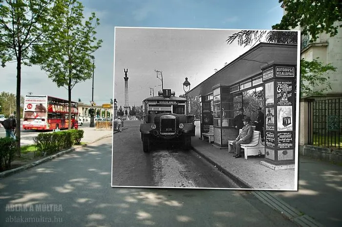 Photographer Lets Us Travel Back In Time By Combining 20th Century Pictures With Modern Day Surroundings