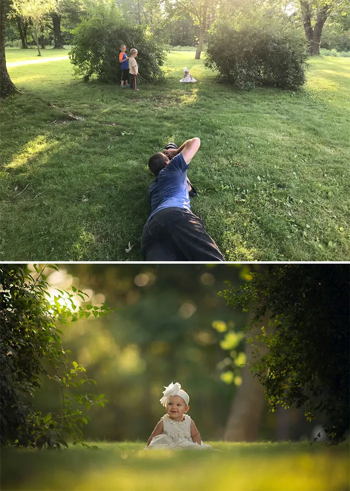 How Differently The Same Ugly/Ordinary Location Looks To Professional Photographer Vs Amateur