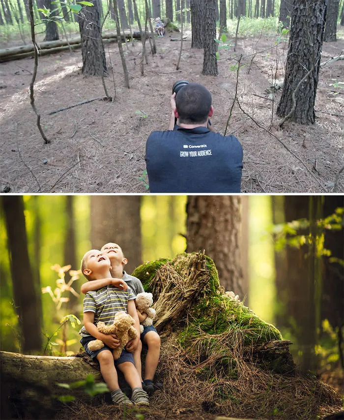 How Differently The Same Ugly/Ordinary Location Looks To Professional Photographer Vs Amateur