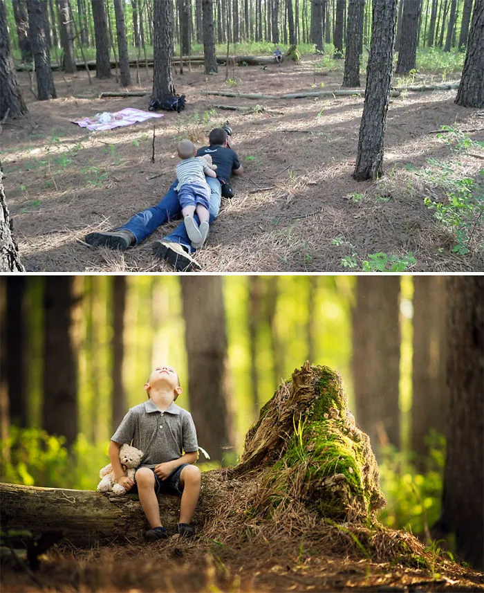 How Differently The Same Ugly/Ordinary Location Looks To Professional Photographer Vs Amateur