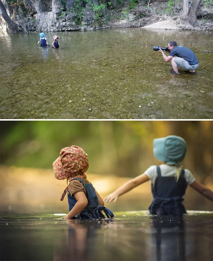 How Differently The Same Ugly/Ordinary Location Looks To Professional Photographer Vs Amateur