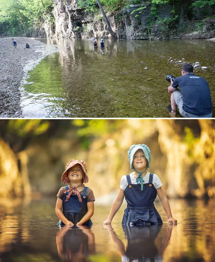 How Differently The Same Ugly/Ordinary Location Looks To Professional Photographer Vs Amateur