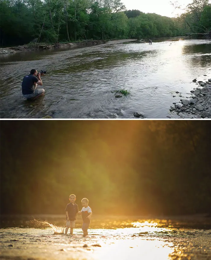 How Differently The Same Ugly/Ordinary Location Looks To Professional Photographer Vs Amateur