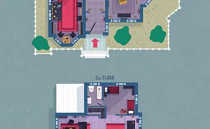 Seven Iconic Floor Plans From Famous Tv Shows