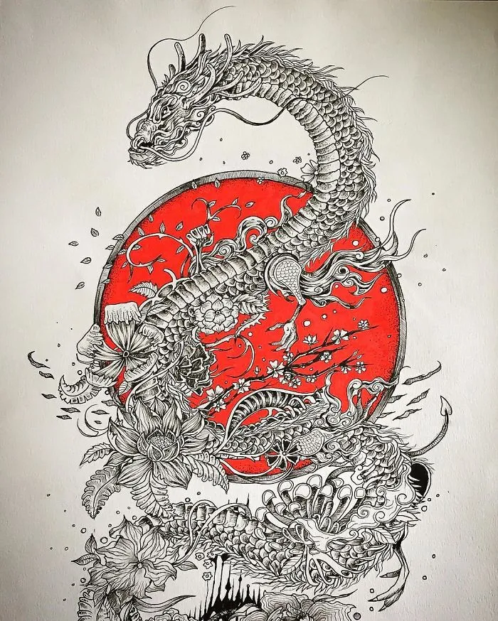 I Use Fineliners And A Sprinkle Of Imagination To Create These Detailed Drawings