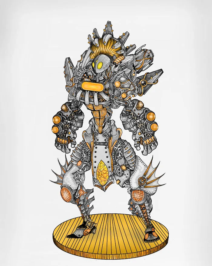 I Use Fineliners And A Sprinkle Of Imagination To Create These Detailed Drawings