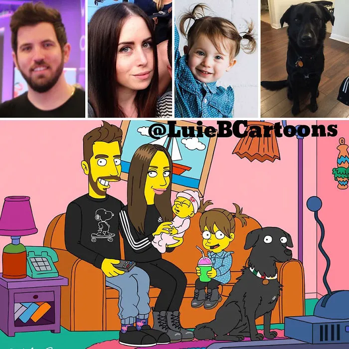 Artist Turns People Into Simpsons And Everyone Is Loving It