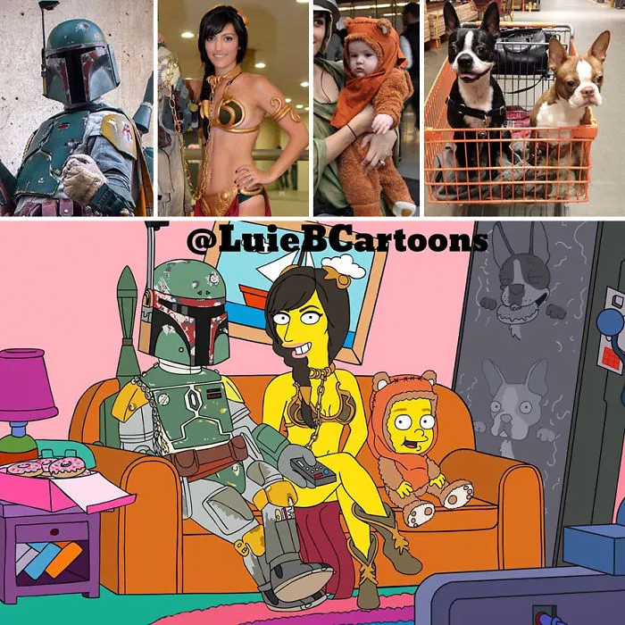 Artist Turns People Into Simpsons And Everyone Is Loving It