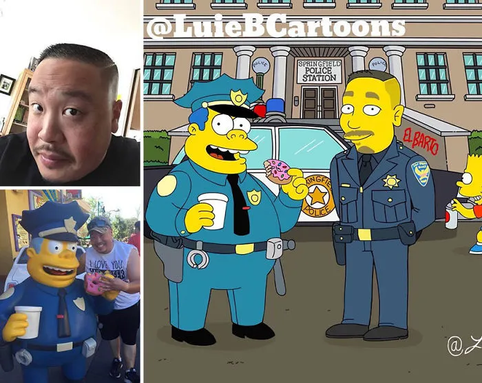 Artist Turns People Into Simpsons And Everyone Is Loving It