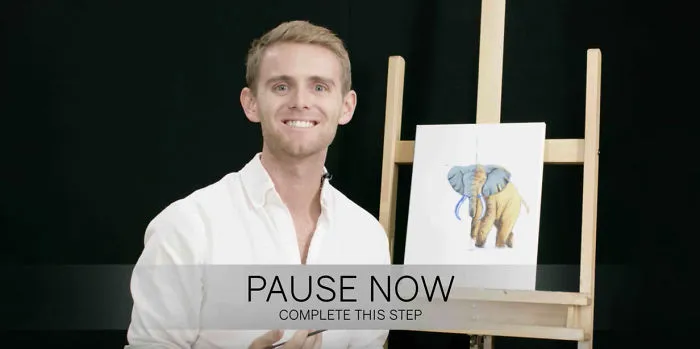 Young Artist Takes After Bob Ross
