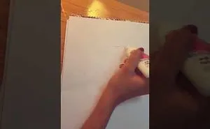 Glitter Glue Art