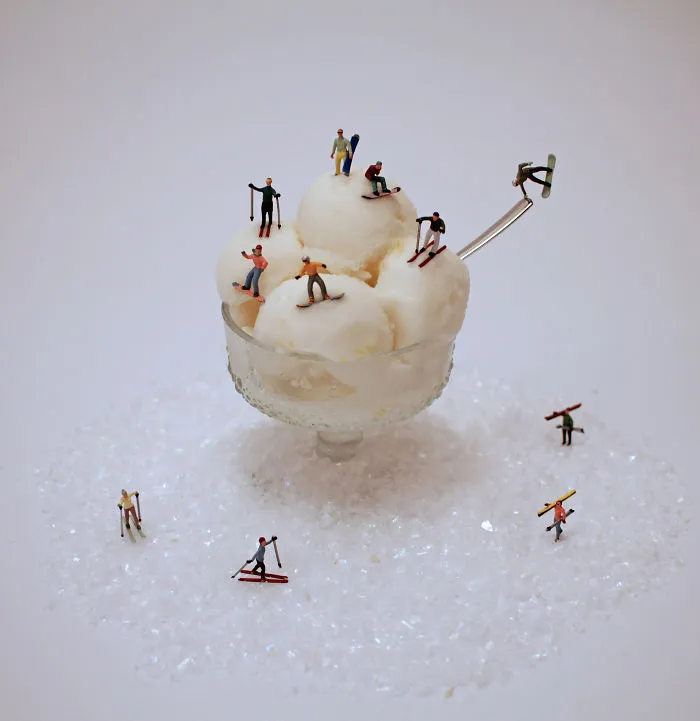 I Created Surreal Scenes Of Our World From The Perspective Of Tiny People (17 Pics)