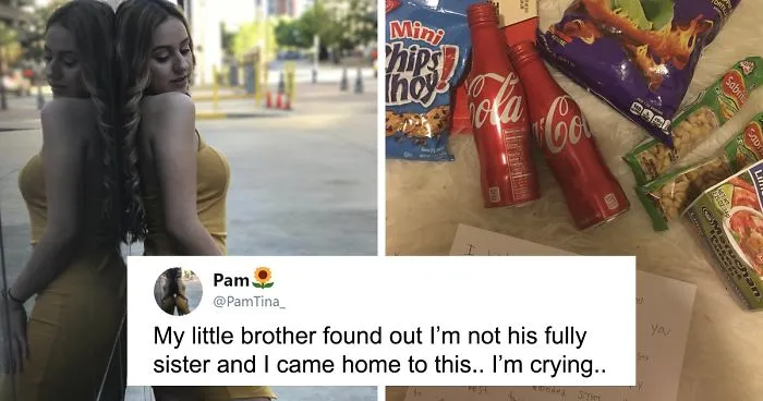 "My Little Brother Found Out I'm Not His Fully Sister, And I Came Home To This... I'm Crying"