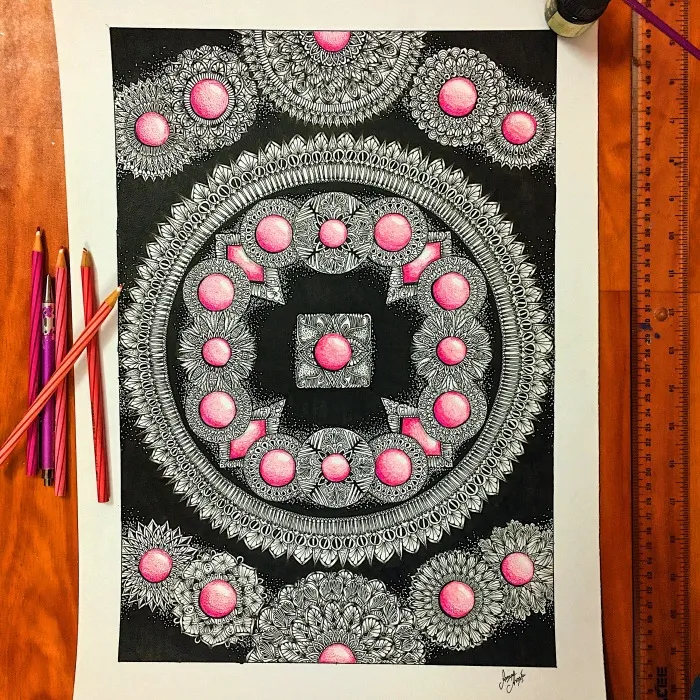 I Create Therapeutic Art