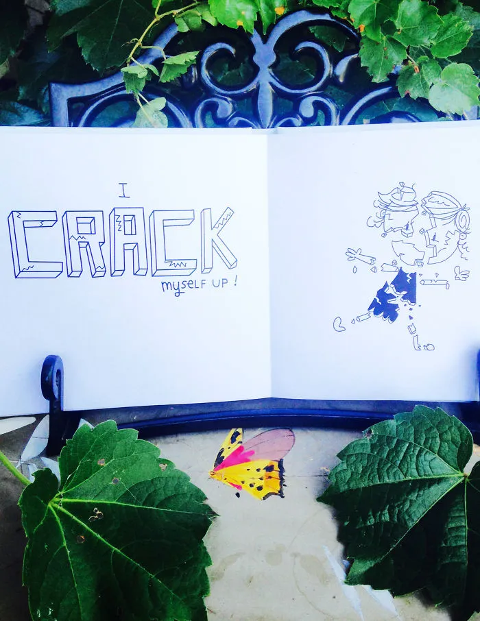 "I Crack Myself Up"