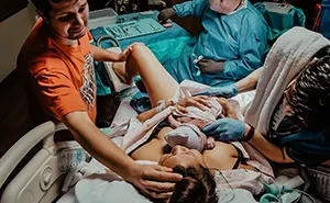 Everyone Thought This Man Was Crying Because Of His Newborn Son Until He Revealed The Real Reason