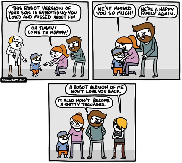 109 Funny And Dark Comics With Unexpected Endings By Channelate