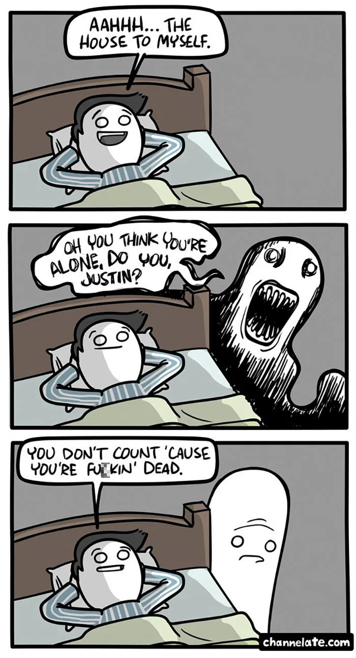 109 Funny And Dark Comics With Unexpected Endings By Channelate