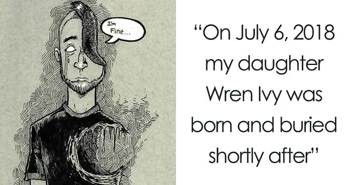 After Losing My Daughter In A Stillbirth, I Used My Art To Express The Emotions I Went Through