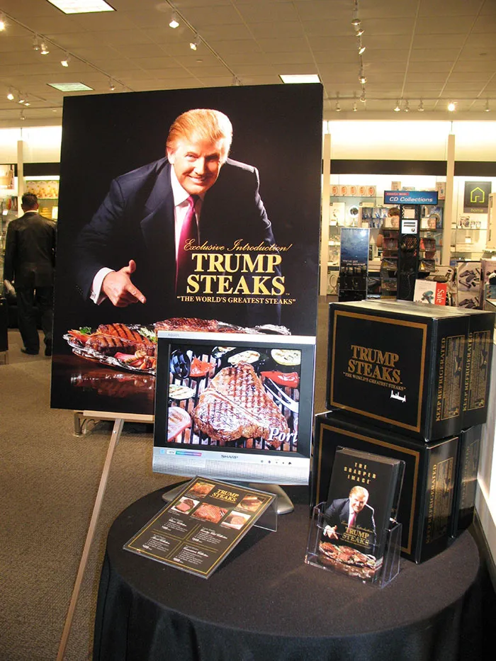 Trump Steaks, Donald Trump, 2007