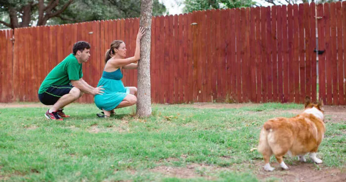Mom Giving Birth Doesn’t Realize Her Corgi Never Leaves Her Side, Then Photographer Shows Her These Pics