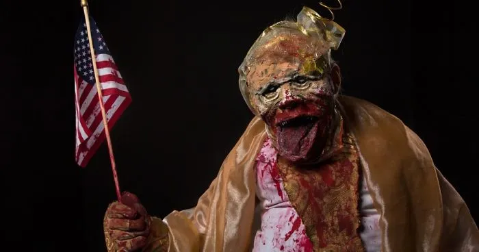 Masks Of Greedy Cannibalistic Spirits Or Diseases That Consume Everything That Keeps Itself Alive